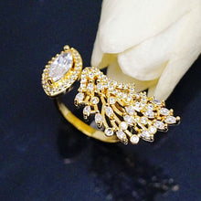 Load image into Gallery viewer, Swiss Zircon Adjustable Ring - Enumu
