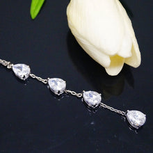 Load image into Gallery viewer, Swiss Zircon Long Pendant with Chain - Enumu