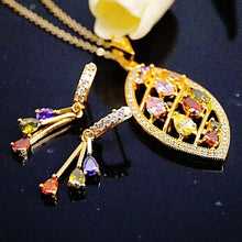 Load image into Gallery viewer, Multi Color Necklace set - Enumu