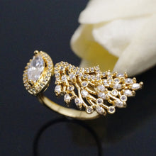 Load image into Gallery viewer, Swiss Zircon Adjustable Ring - Enumu