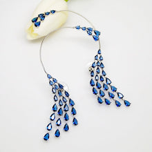 Load image into Gallery viewer, Designer Blue Sapphire Cuffs - Enumu
