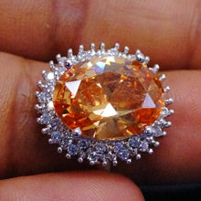 Load image into Gallery viewer, Champagne CZ Ring - Enumu