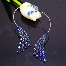 Load image into Gallery viewer, Designer Blue Sapphire Cuffs - Enumu