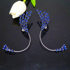 Designer Blue Sapphire Cuffs - Enumu