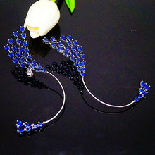 Load image into Gallery viewer, Designer Blue Sapphire Cuffs - Enumu