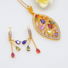 Load image into Gallery viewer, Multi Color Necklace set - Enumu