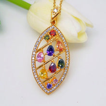 Load image into Gallery viewer, Multi Color Necklace set - Enumu