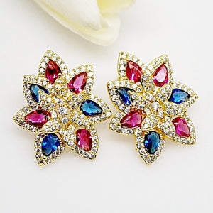 Big Multi Colour Studs - Enumu