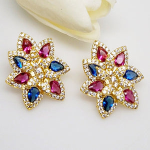 Big Multi Colour Studs - Enumu