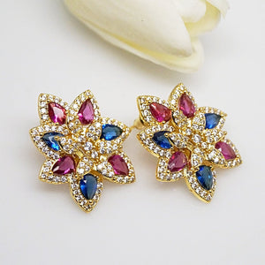 Big Multi Colour Studs - Enumu