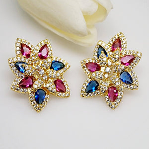 Big Multi Colour Studs - Enumu