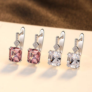Sterling Silver Smoky Quartz Small Hoops - Enumu